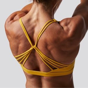 Born Primitive Vitality Sports Bra, Arizona Flag, Sz Small, with pads